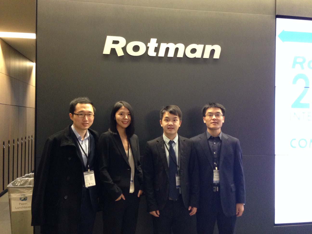 Rutgers M.S.M.F. team scores at Rotman International Competition